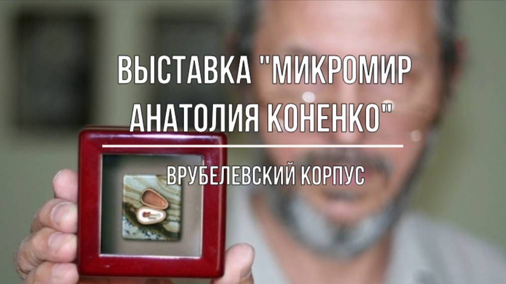 Выставка "Микромир Анатолия Коненко" (Врубелевский корпус) смотреть онлайн