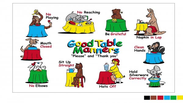 LESSON ➢TABLE MANNERS