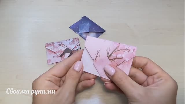 Как сделать бумажный конверт для денег Легкий оригами-конверт смотреть онлайн