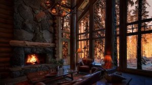 🔥 Расслабляющее потрескивание камина - уютная атмосфера для сна