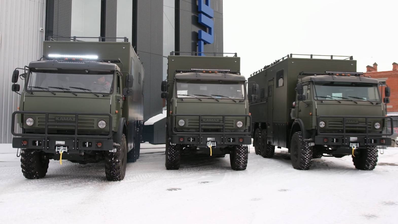 Автодом Камаз в исполнении Премиум для Африки смотреть онлайн