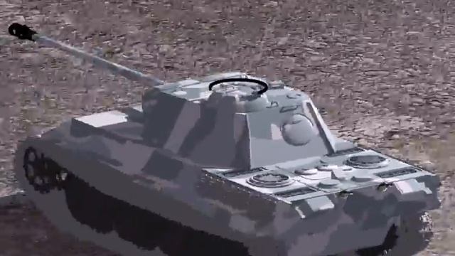 Panzer V Panther Ausf. G - Vista 360º смотреть онлайн
