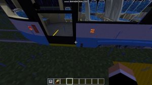 обзор моего трамвая автобуса электрички с модом mtr в майнкрафт