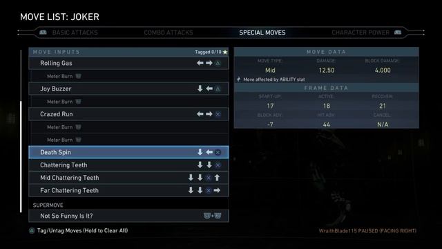 Joker Frame Data Error смотреть онлайн
