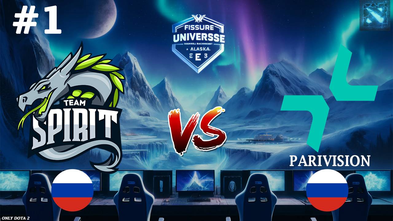 МАКСИМУМ СОЛЯРЫ! | Spirit vs Parivision #2 (BO3) FISSURE Universe Ep 4 смотреть онлайн