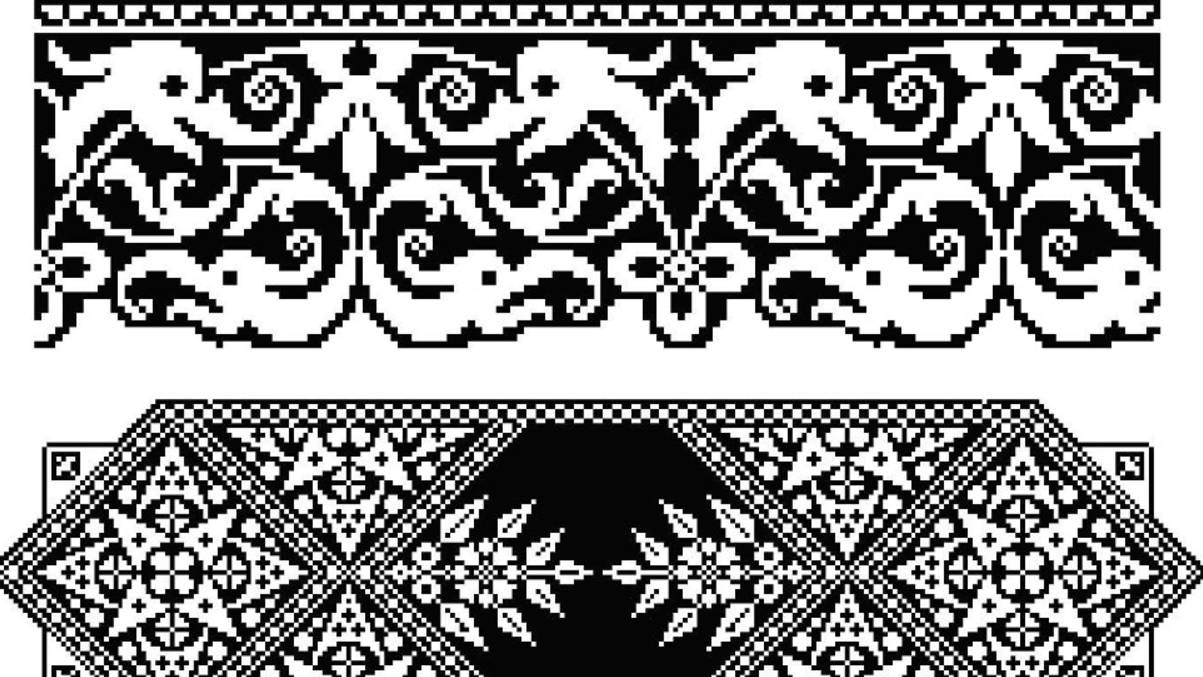 РЕТРО СХЕМЫ ВЯЗАНИЯ. Подборка №126. смотреть онлайн