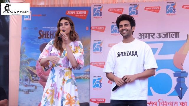 @kartikaaryan7898 Kartik Aryan & Kriti Senon Promote Shahzada Movie In Agra. смотреть онлайн