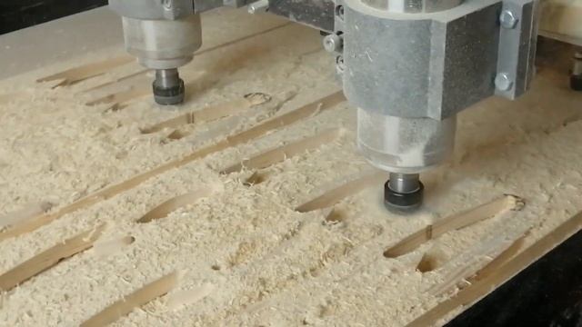 Эксперимент над Cutter CNC machine Установка 2 х 2 2Kw смотреть онлайн