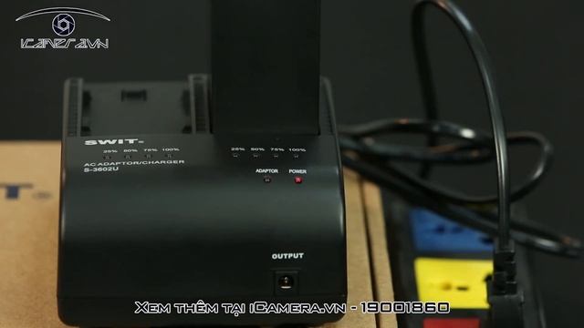 SWIT S-3602U Dock sạc đôi cho pin Sony BP-U30 và U60 Dual Charger смотреть онлайн