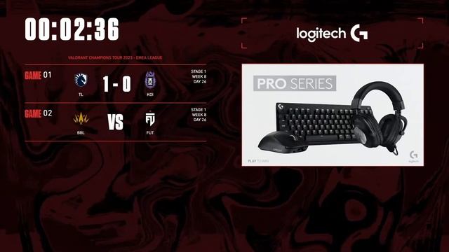 TL vs KOI VCT EMEA 2023 смотреть онлайн