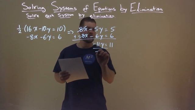 Solving Systems of Equations by Elimination | 24 Examples смотреть онлайн