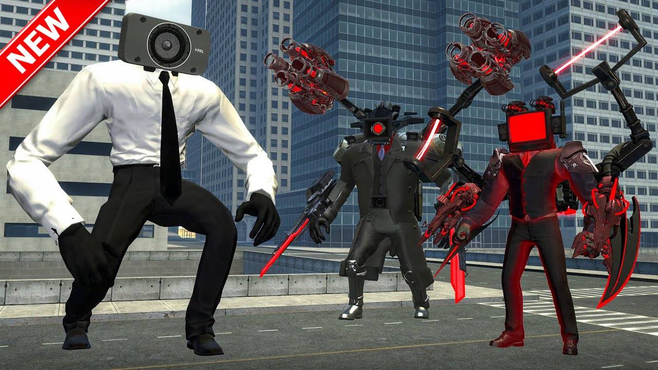 НОВЫЙ БОЛЬШОЙ СПИКЕРМАН ПРОТИВ КАМЕРАМАНА ФРЕДА И ЭНЕРГИЧНОГО ТВ МАНА С АСТРО АПГРЕЙДАМИ смотреть онлайн