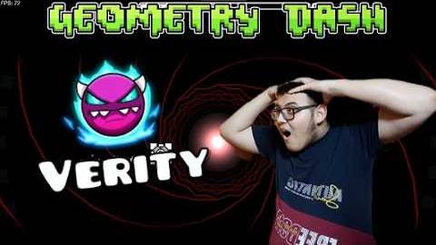 я прошёл Verity в Geometry Dash