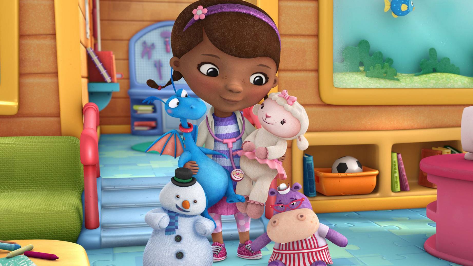 Доктор Плюшева — Русский трейлер (мультфильм 2012–2022) / Doc McStuffins смотреть онлайн