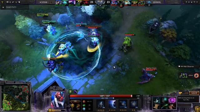 TI4 Qualifiers - Scythe vs Zephyr - Rampage смотреть онлайн