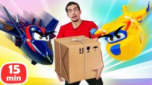 Супер Крылья ✈️ Спасательная операция в пустыне и на стройке!