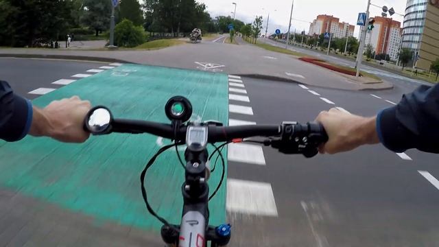 ★ MyWay2019 покатушки на электровелосипеде в Минске (велобудни E-Bike) смотреть онлайн