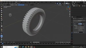 Blender. Колесо джипа.