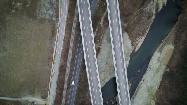 Мост на р. Струма при тунел "Железница", видео от 12.02.2024 г. смотреть онлайн