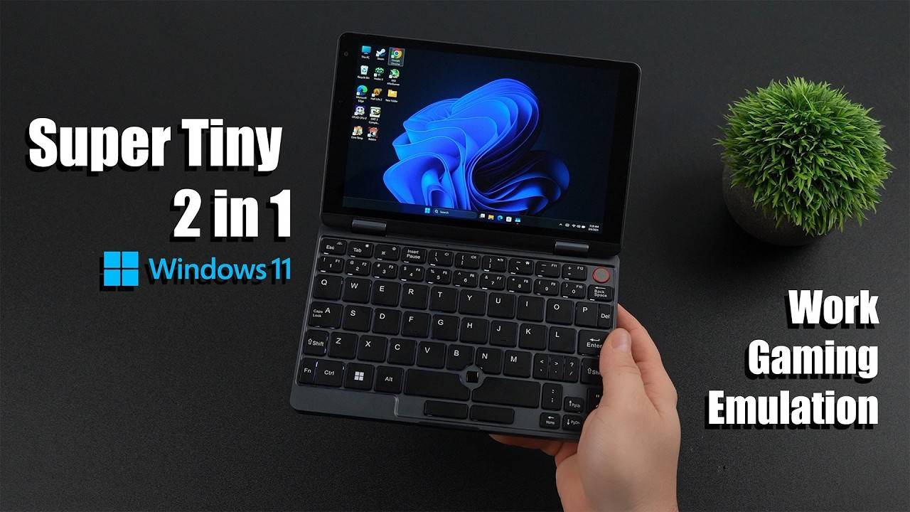 An Ultra Portable 8” 2 In 1 Laptop! Work, Gaming, Emulation смотреть онлайн