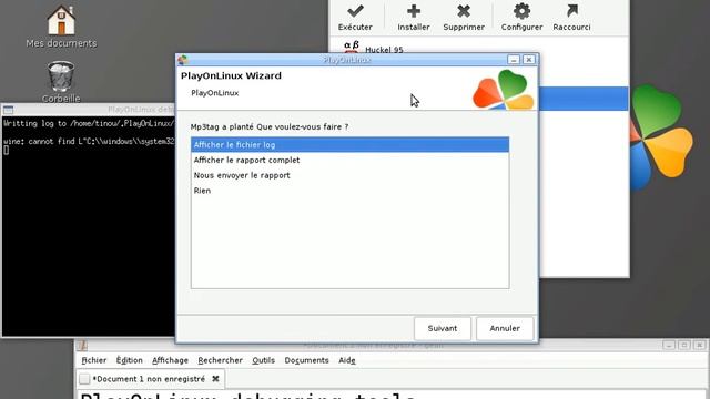 Gestion de bugs dans PlayOnLinux 4.0 смотреть онлайн