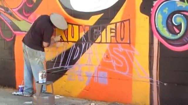 Plains Art Museum Graffiti Mural (Fargo, ND) смотреть онлайн