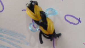 Пчёлка из резинок