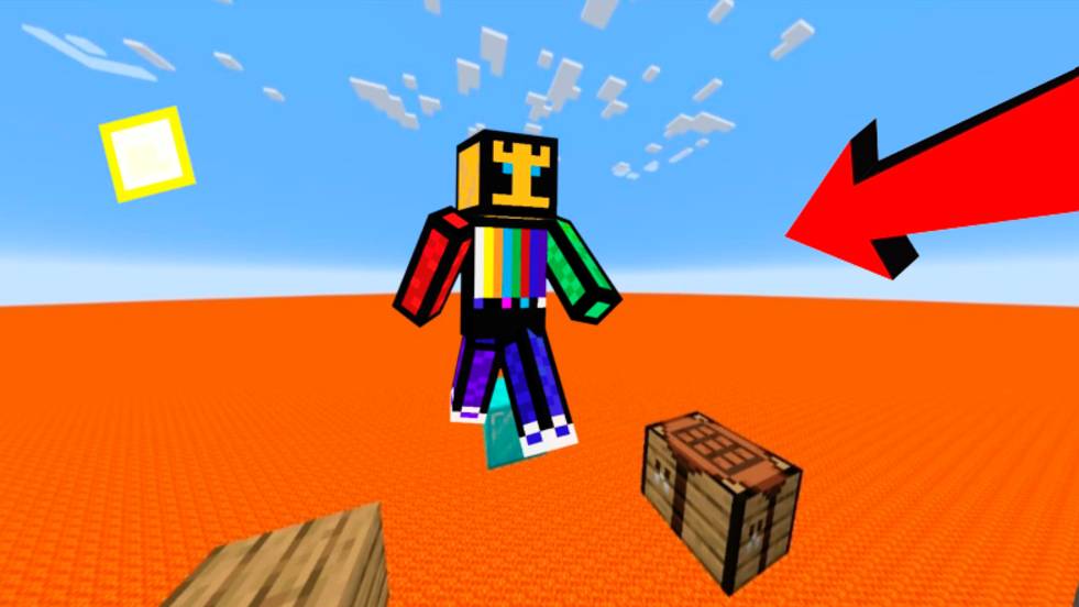 ПРОХОЖУ ОГРОМНЫЙ ПАРКУР В ЛАКИ-ЗАМКЕ В МАЙНКРАФТ !