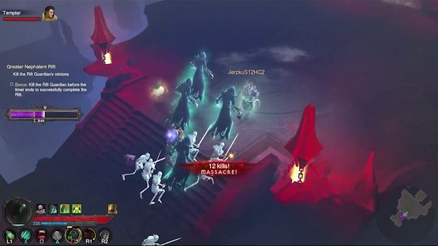 💀🩸 DIABLO 3 — ЭПИЧНАЯ БИТВА НЕКРОМАНТА! 🧨⚔️ SEASON 12, GR45, HARDCORE, 60FPS — ЖЕСТЬ, БЕЗУМИЕ И М смотреть онлайн