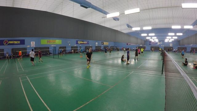 Badminton fun in 4k on GoPro Hero 5 смотреть онлайн