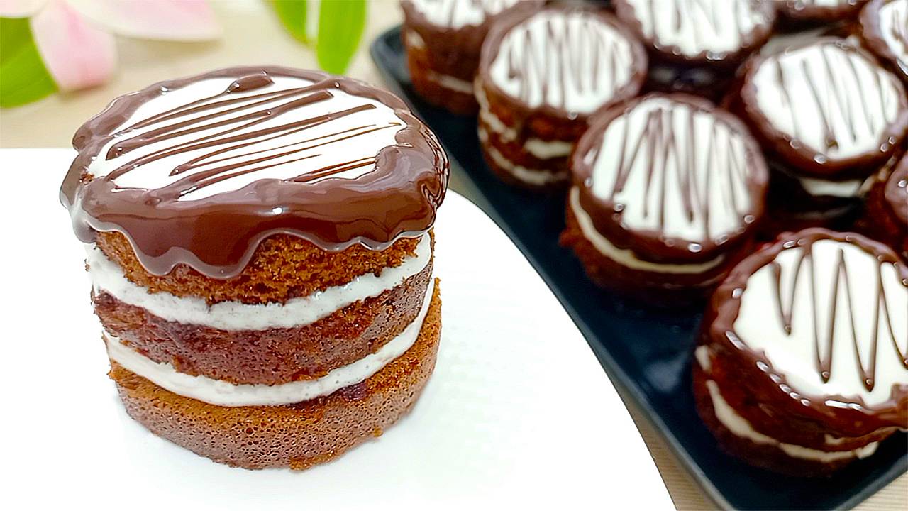 😋 Лучшее шоколадное ПИРОЖНОЕ суфле! Нежность и вкус в каждом кусочке! смотреть онлайн