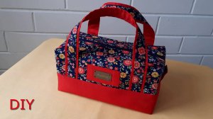 Как сшить сумку из ткани своими руками.