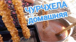 КАК ПРИГОТОВИТЬ ЧУРЧХЕЛУ? ПОЛЕЗНАЯ ВКУСНЯШКА ИЛИ СНИКЕРС ПО ГРУЗИНСКИ