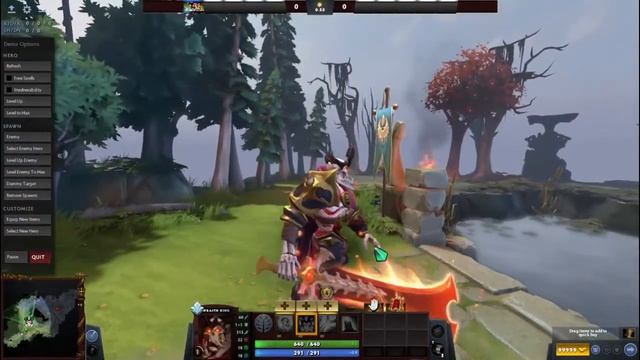 Wraith King Arcana Preview | The One True King | Dota 2 смотреть онлайн