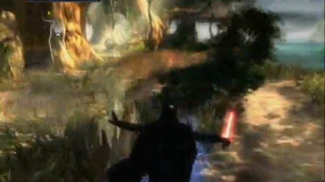 PS3 Star Wars The Force Unleashed Game Play Footage! смотреть онлайн