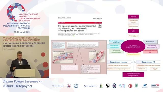 Нарушения КОС у пострадавших с боевой травмой Лахин Р.Е. СПб 2024