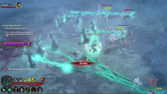 🪦⚔️ DIABLO 3 — НЕКРОМАНТ ПРИЗЫВАЕТ ЛЕГИОНЫ! 💀🧟♂️ SEASON 12, GR45, HARDCORE, 60FPS — ЧАС ТЬМЫ И К смотреть онлайн