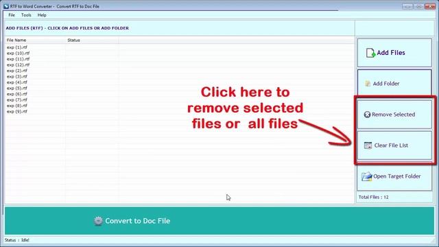 How To Convert Multiple RTF Files To Doc Files Format? Rtf To Doc
