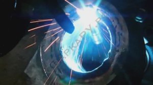 Станок расточно-наплавочный Sir Meccanica WS2 Наплавка отверстия проушины ковша