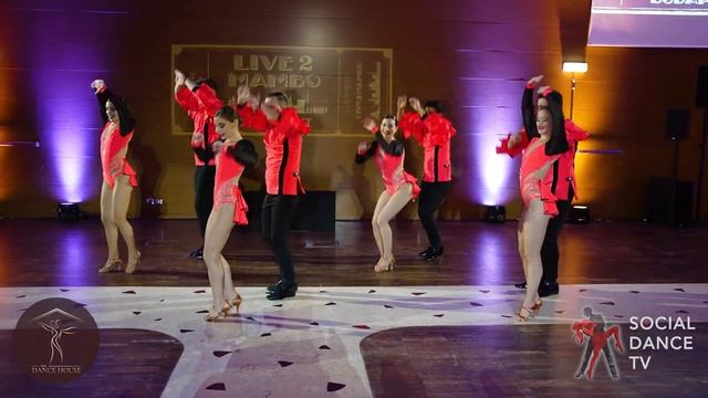 Salsa Show - Dooniors Team #Live2Mambo @Budapest 2023 смотреть онлайн