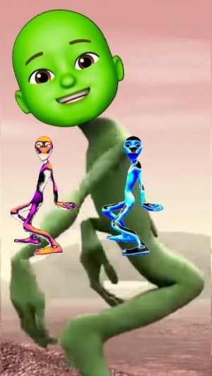 DAME TU COSITA #aliendance #aliendancememe #short  #mekemastedance #dametucosita #greenalien