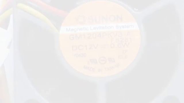GM1204PKV3-A 12V 0.6W 3wires Cooling Fan with test speed function смотреть онлайн
