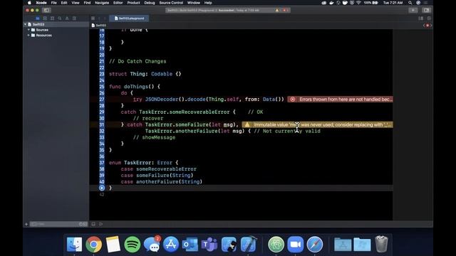 What's New in Swift 5.3 (2020, Xcode 12, Swift 5) - iOS Development смотреть онлайн