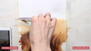 Как легко и быстро нарисовать пейзаж акварелью — kalachevaschool.ru — Поэтапный урок