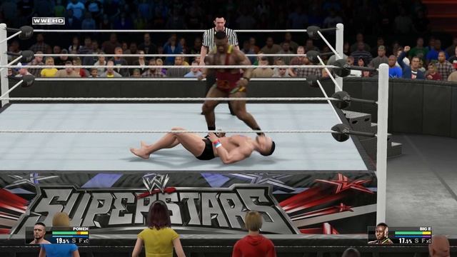 WWE 2K15. POMEH vs BIG E смотреть онлайн