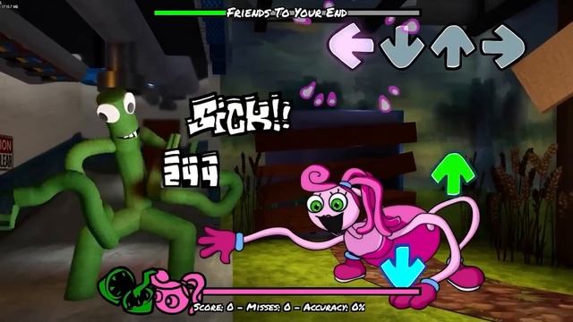 🎶 Mommy Long Legs VS Jumbo Josh | Game VS Anime | Friends To Your End but Jumbo Josh Sing It смотреть онлайн