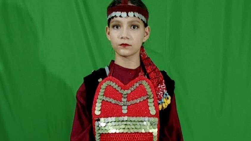 Башкирский национальный женский костюм. Слои. Особенности элементов смотреть онлайн