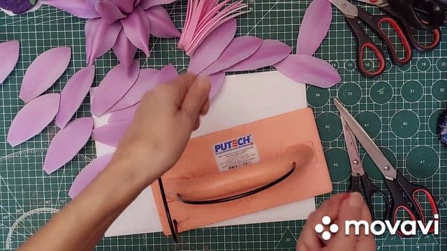 Простые цветы из изолона для декора смотреть онлайн