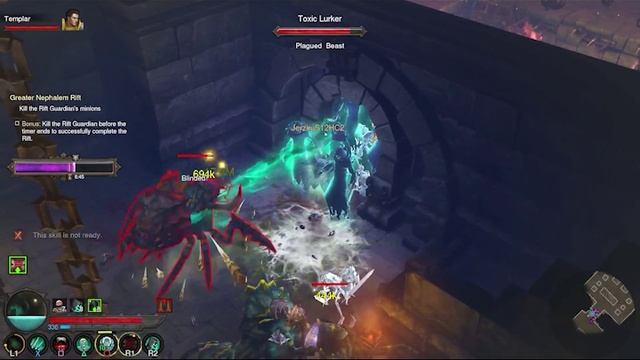 💣💀 DIABLO 3 — НЕКРОМАНТ УСТРОИЛ МЯСОРУБКУ! 🩸🔥 GR45, SEASON 12, HARDCORE, 60FPS — ЖЕСТЬ, КРОВЬ И смотреть онлайн