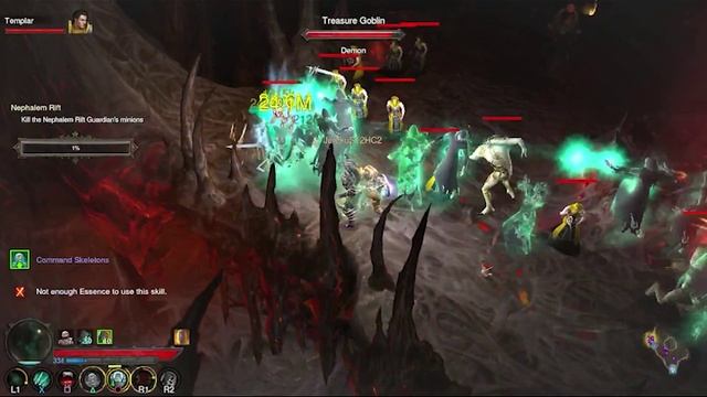 💀 DIABLO 3 — НЕКРОМАНТ ПРИЗЫВАЕТ МЁРТВЫХ! БЕЗУМНЫЙ ХАРДКОР, GR45, SEASON 12, FULL HD, 60FPS, БЕЗ КО смотреть онлайн